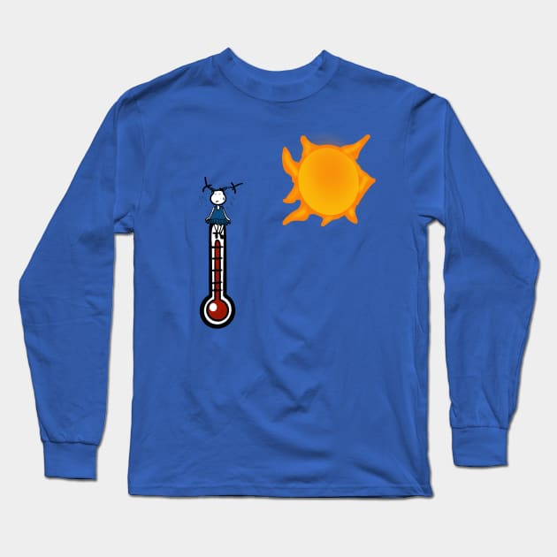 hot days Long Sleeve T-Shirt by Guastevi